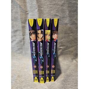 Mobile Suit Gundam Seed manga Vol 1 2 4 5 First Print Del Rey Out of Print